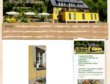 Tablet Screenshot of landgasthof-mueller.com